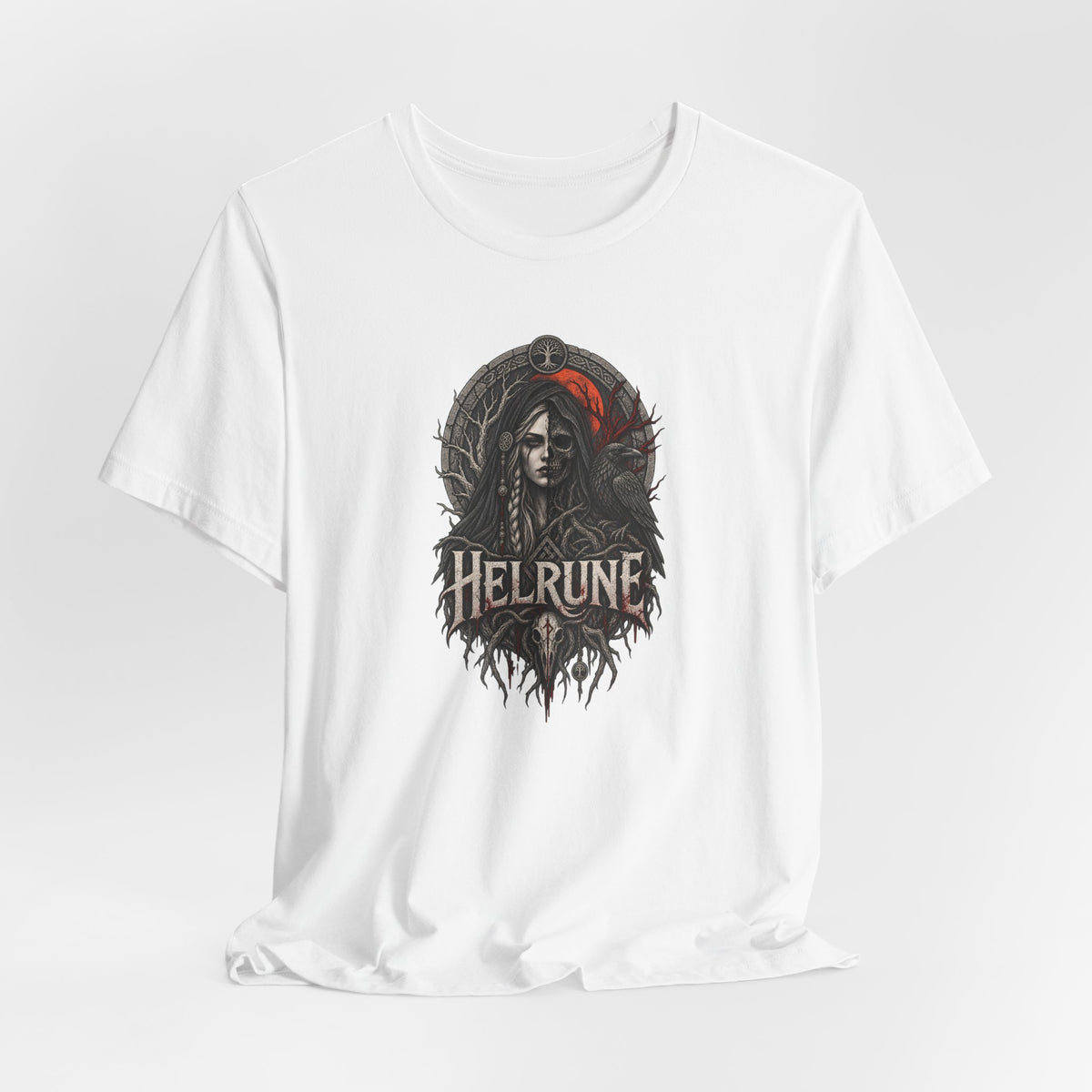 Helrune – Dark Norse Goddess T-Shirt