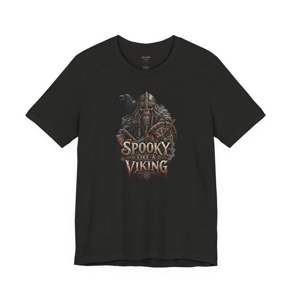 Spooky Like a Viking – Dark Norse Halloween T-Shirt