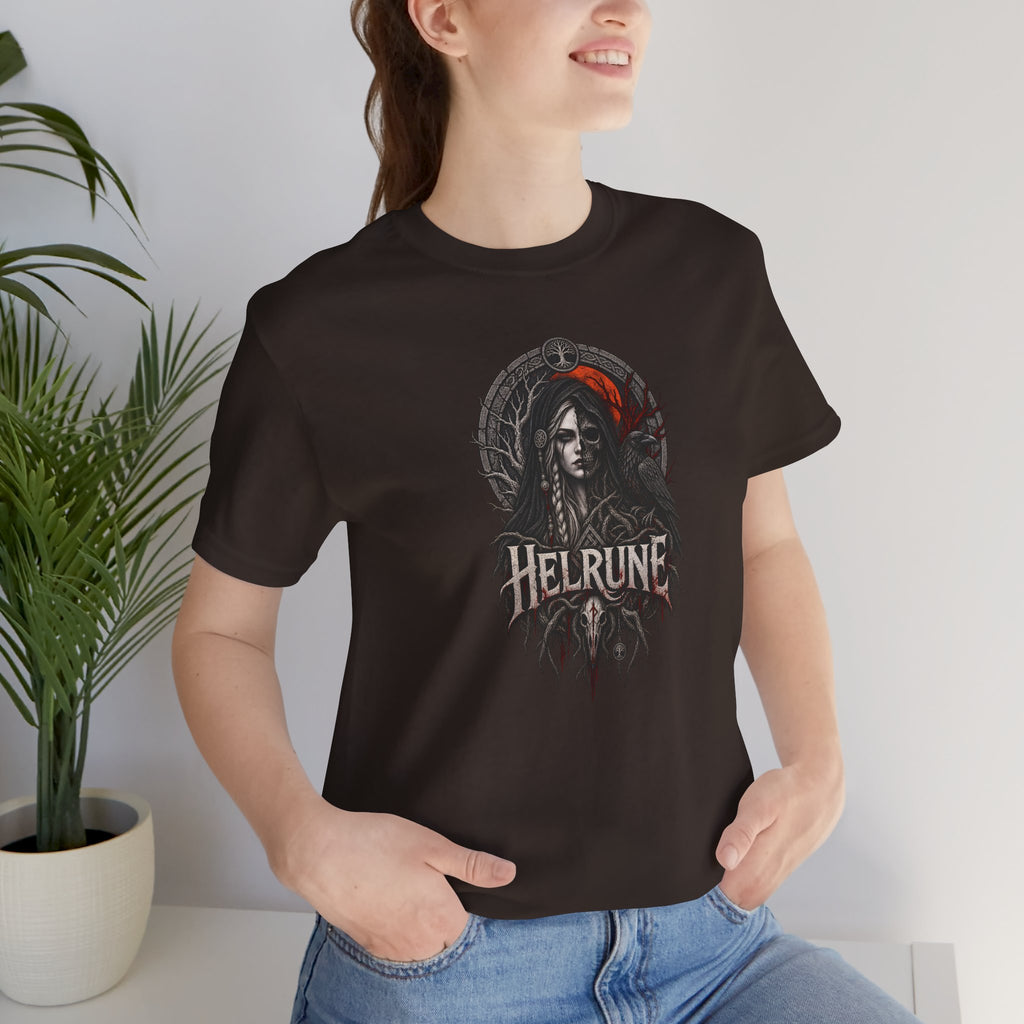Helrune – Dark Norse Goddess T-Shirt