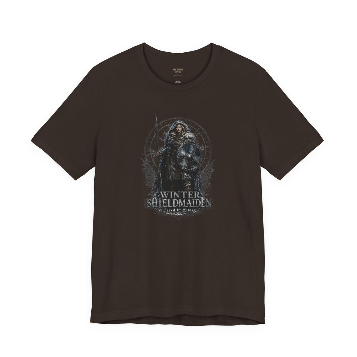 Winter Shieldmaiden — Norse Warrior T-Shirt