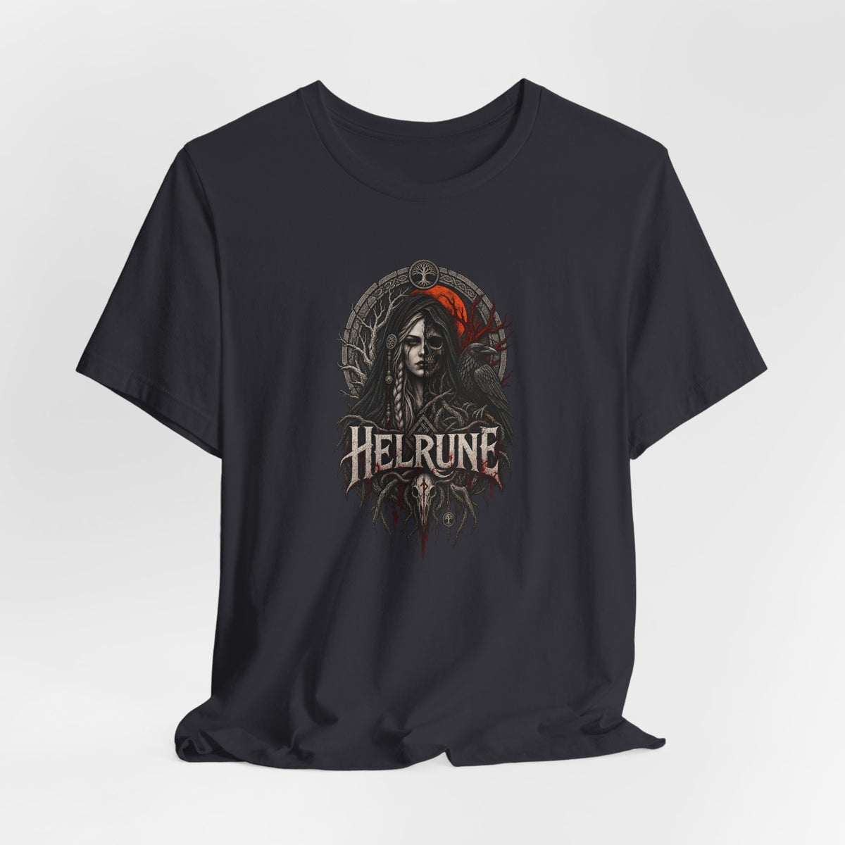 Helrune – Dark Norse Goddess T-Shirt