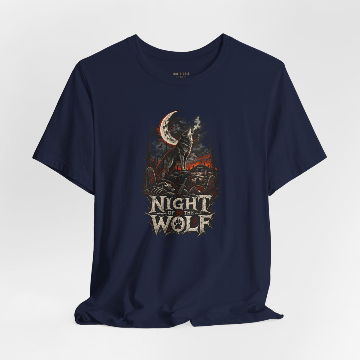 Night of the Wolf — Nordic Wolf T-Shirt