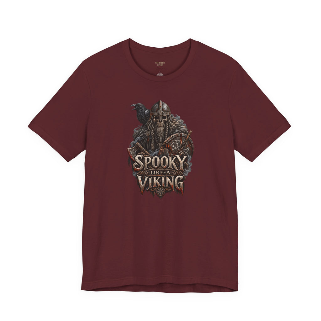 Spooky Like a Viking – Dark Norse Halloween T-Shirt