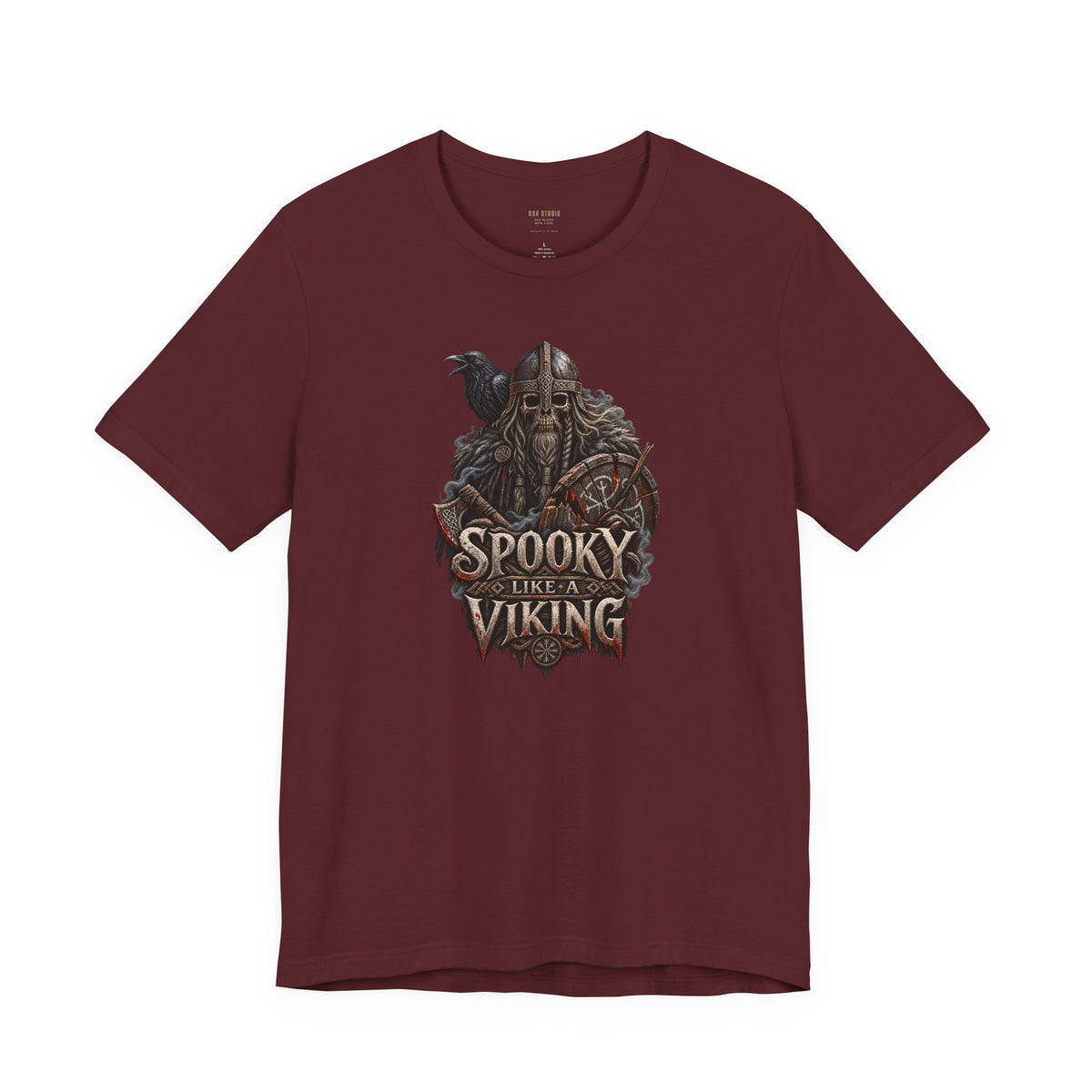 Spooky Like a Viking – Dark Norse Halloween T-Shirt