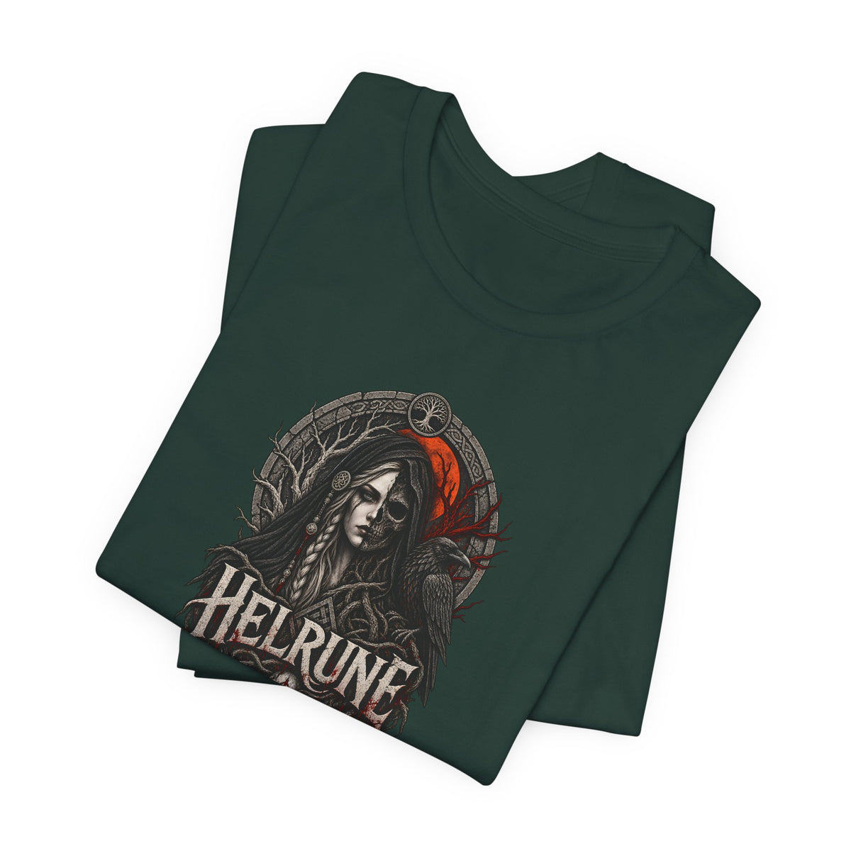 Helrune – Dark Norse Goddess T-Shirt